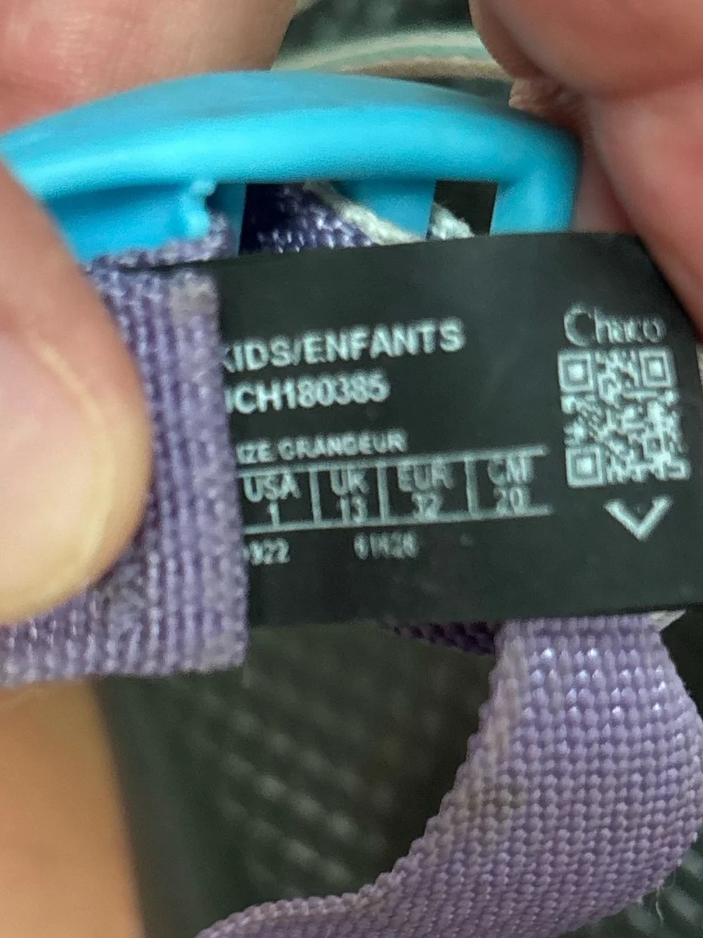 Chaco sandals size